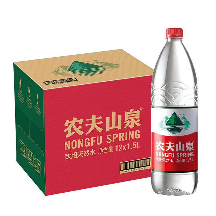 农夫山泉天然水 1.5L*12瓶（整箱）【特价】