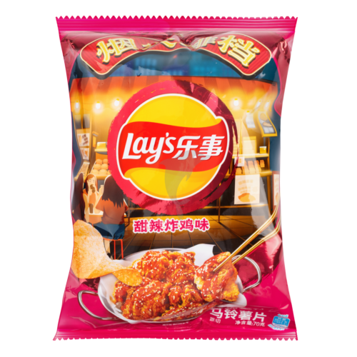 乐事甜辣炸鸡味 LAYS Crisps – Sweet &  Spicy Chicken Flavour