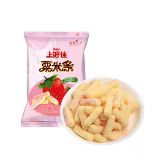 上好佳 粟米条 草莓口味