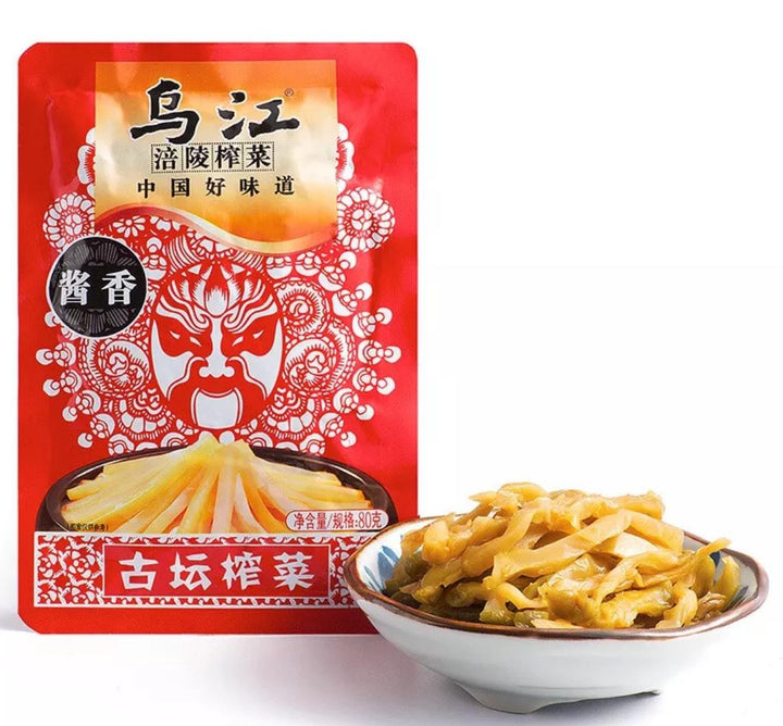 乌江 古坛榨菜 80g  WJ Sauce Flavour  Mustard Tuber