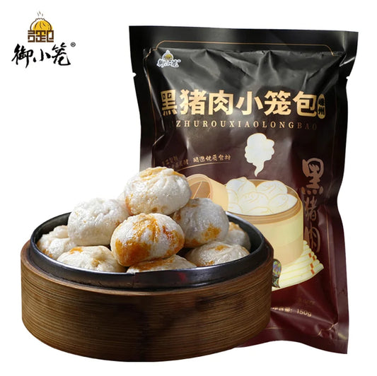 御小笼老面黑猪肉小笼包（1盒*6个，150g）