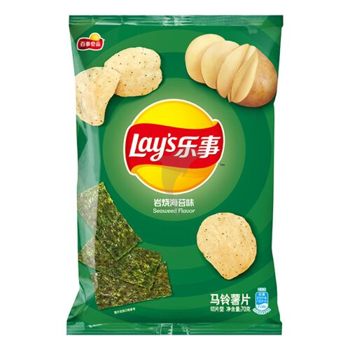 乐事岩烧海苔味 LS Crisps -Seaweed Flavor