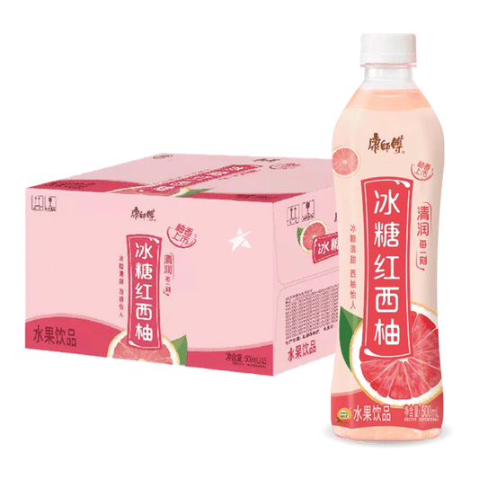 康师傅冰糖红西柚KSF - Pomelo Flavour Drink